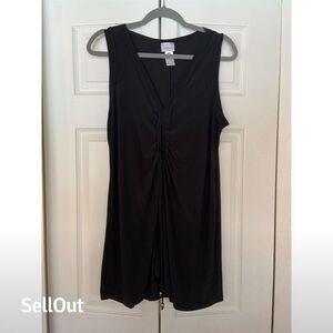 Wearabouts Women's Black Sleeveless Knee Length Dress M